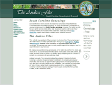 Tablet Screenshot of andreafiles.com